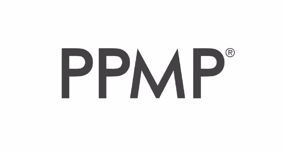 A logo for PPMP.